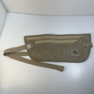 Eagle Creek Travel Gear Undercover Canvas Pocket Money Belt Bag Waist Pack EUC